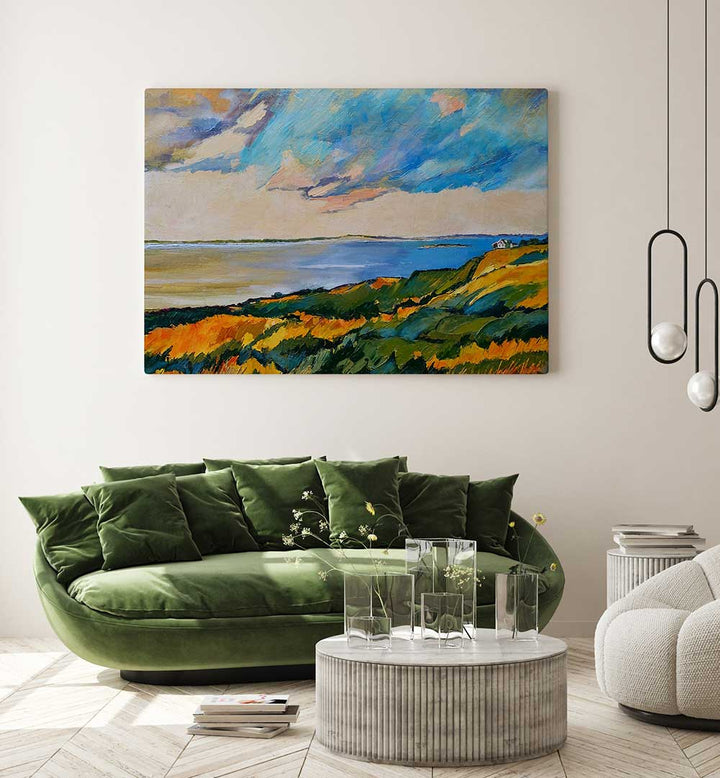 CAPE COD VISTA , LANDSCAPE PAINTINGS