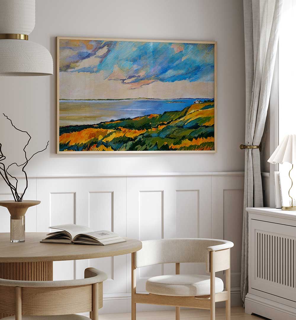 CAPE COD VISTA , LANDSCAPE PAINTINGS