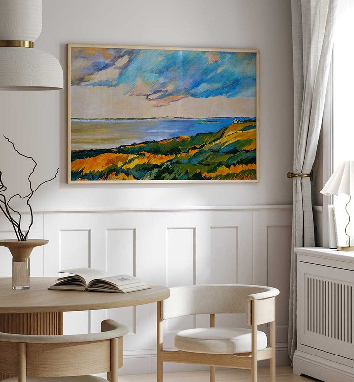 CAPE COD VISTA , LANDSCAPE PAINTINGS
