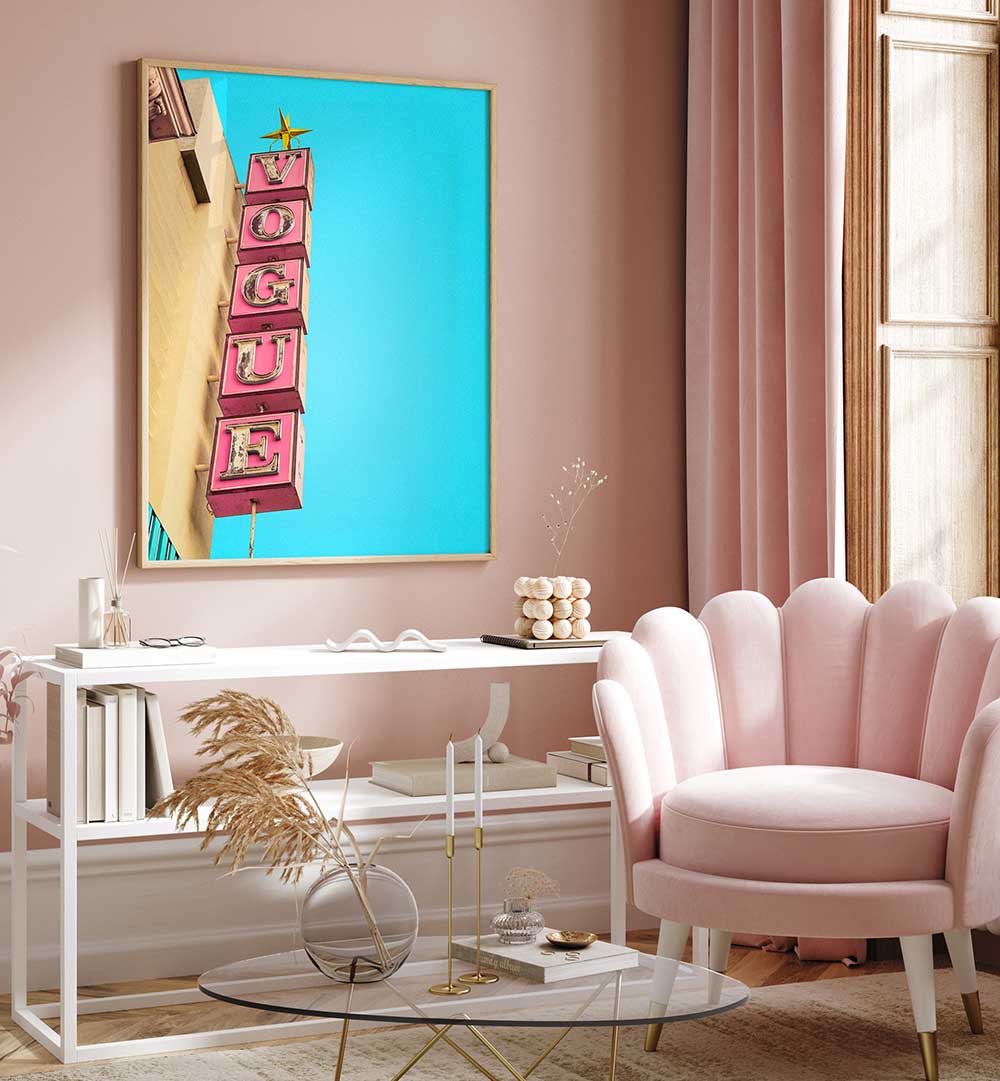 VOGUE THEATRE SIGN IN HOLLYWOOD , PHOTOGRAPHY PRINTS