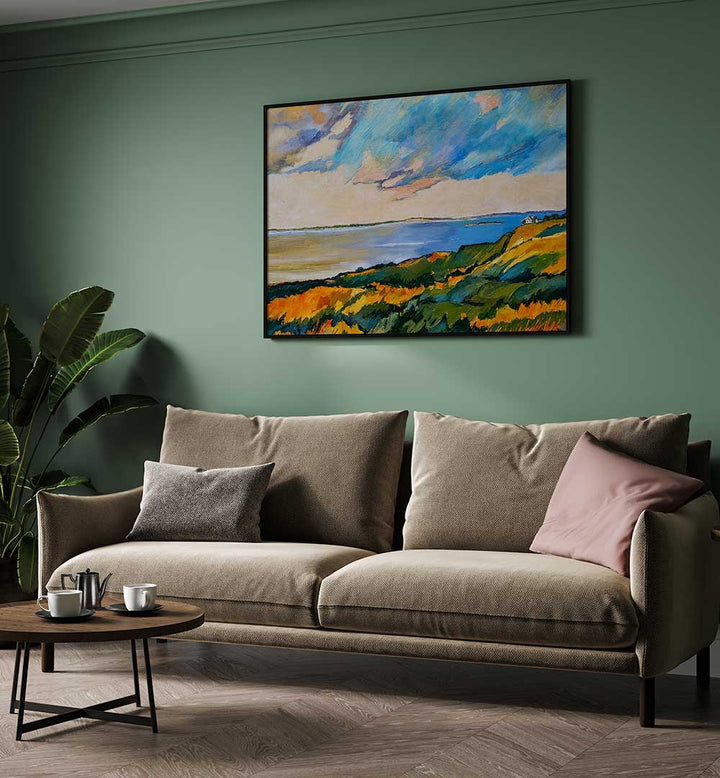 CAPE COD VISTA , LANDSCAPE PAINTINGS