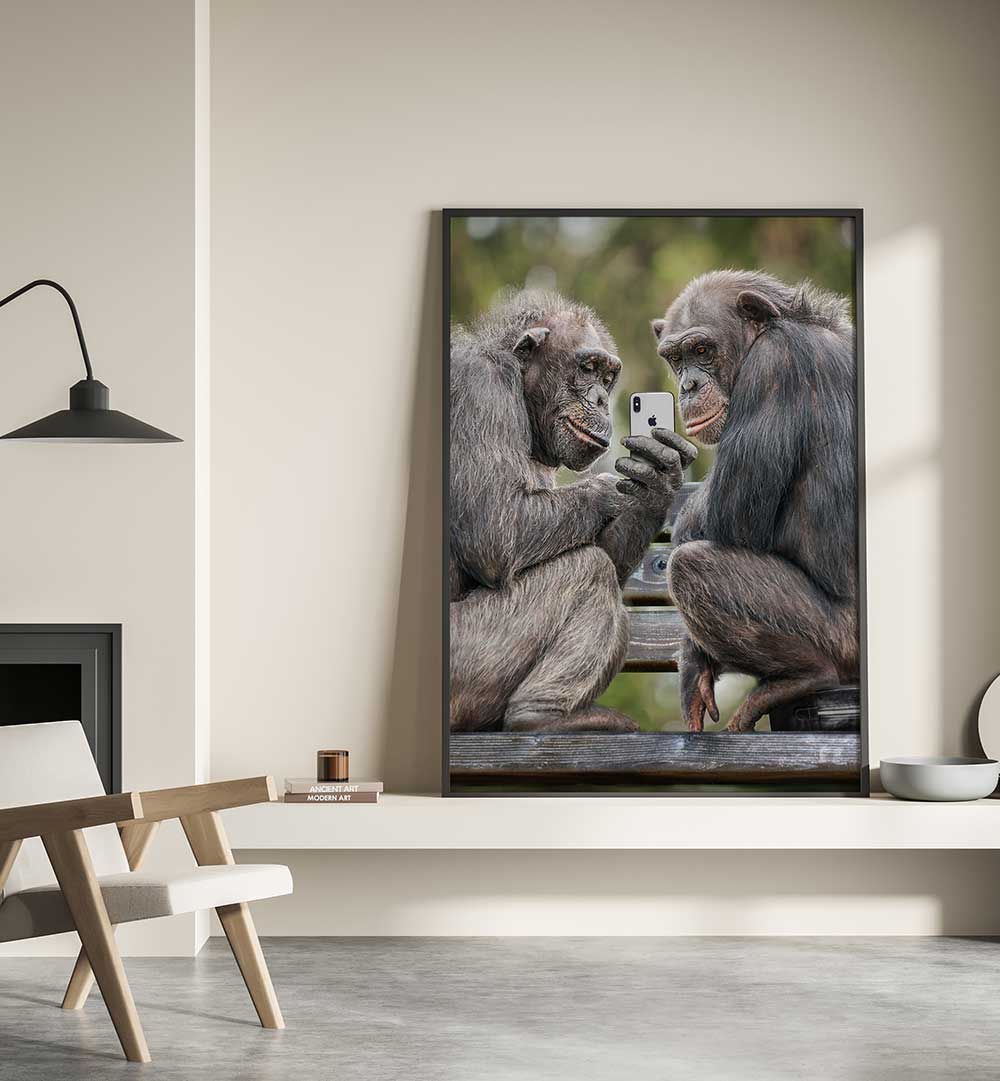 MONKEY PHONE , PHOTOGRAPHY PRINTS
