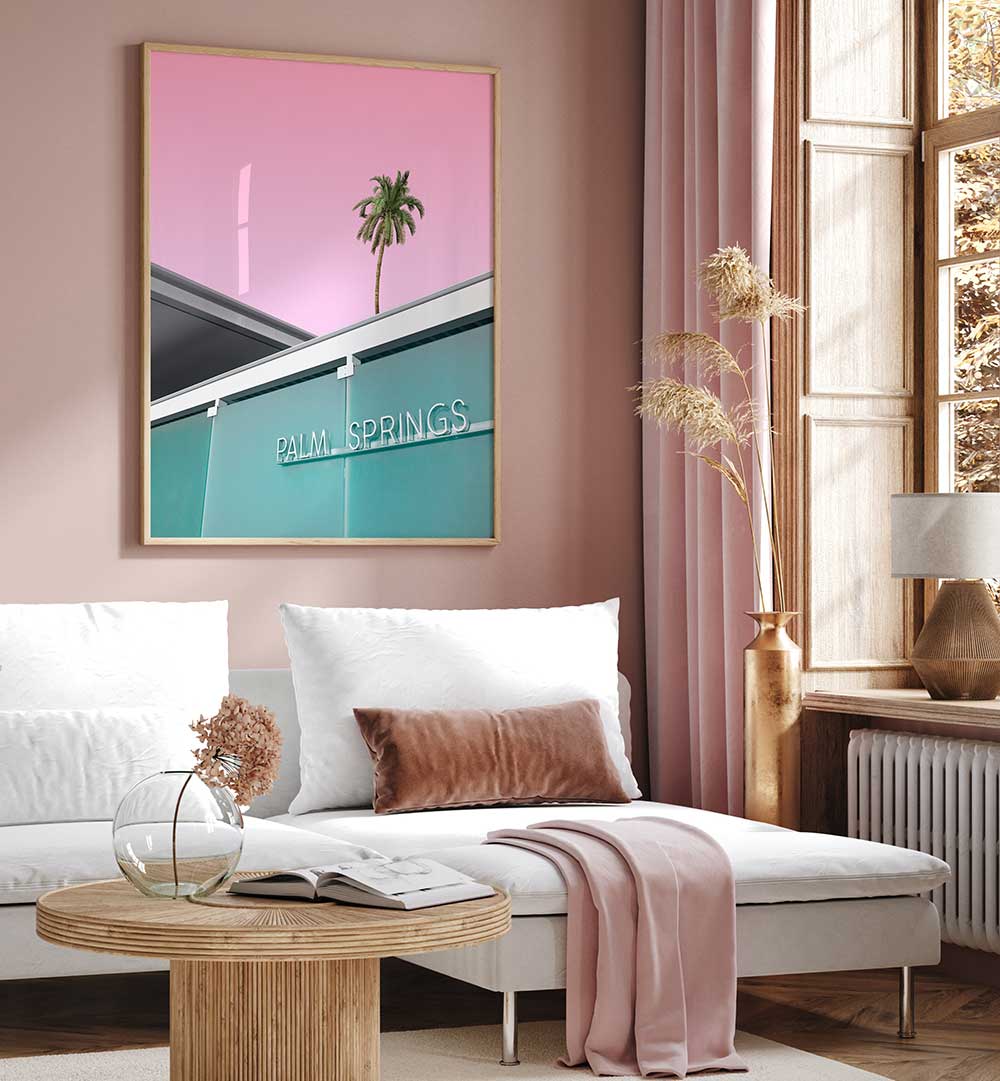 WELCOME TO PALM SPRINGS , PHOTOGRAPHY PRINTS