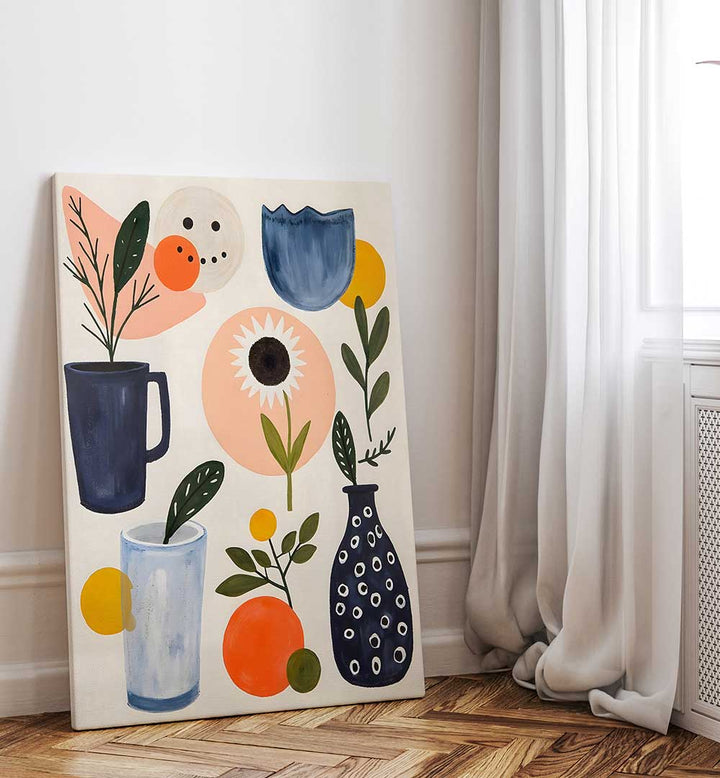 LITTLE THINGS II , FLORAL FLOWER PAINTINGS