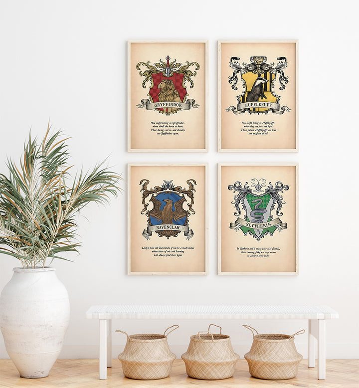 WIZARDING HERITAGE GALLERY WALL , GALLERY WALLS & SETS