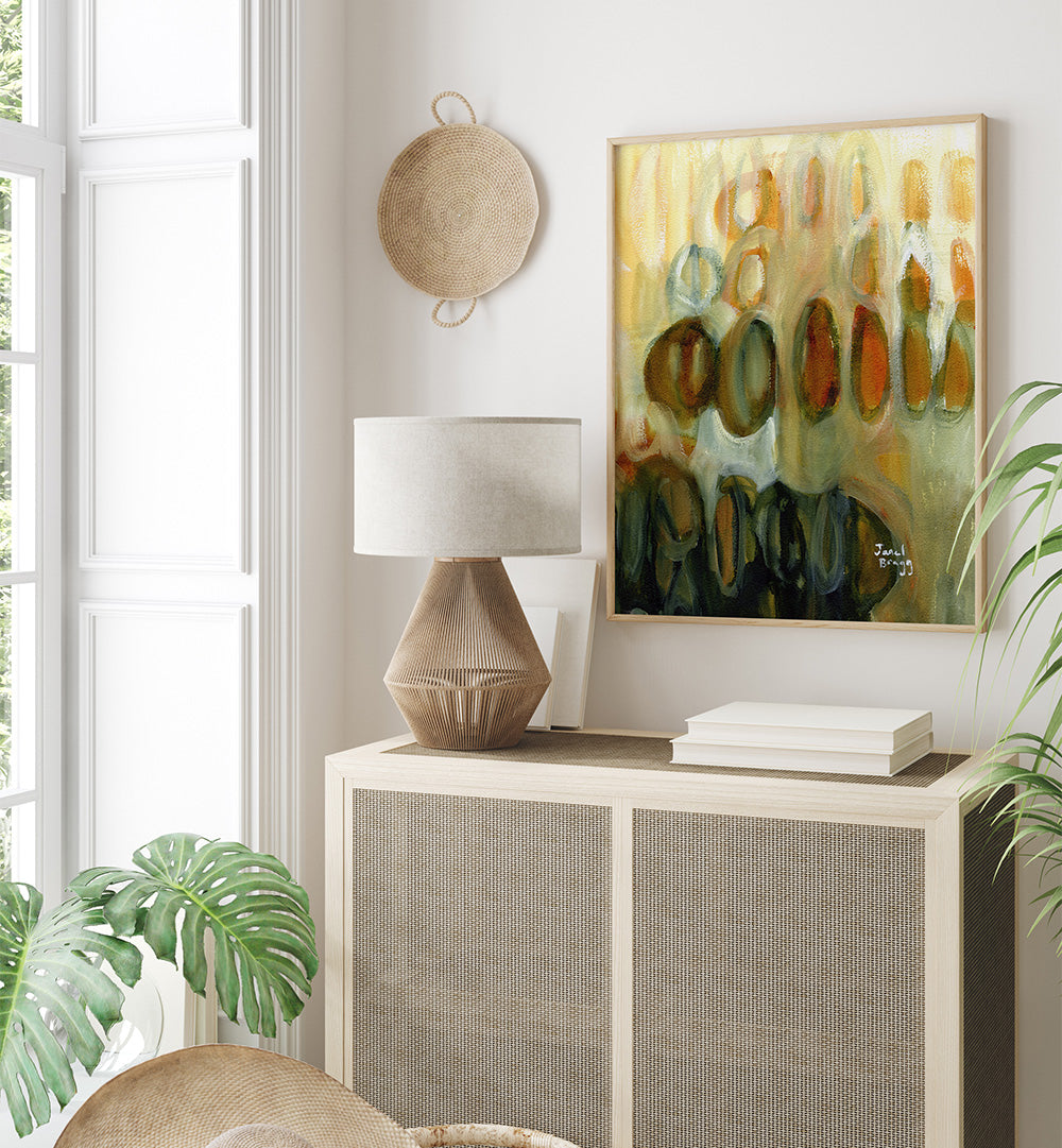 ABSTRACT GOLD II , ABSTRACT PAINTINGS