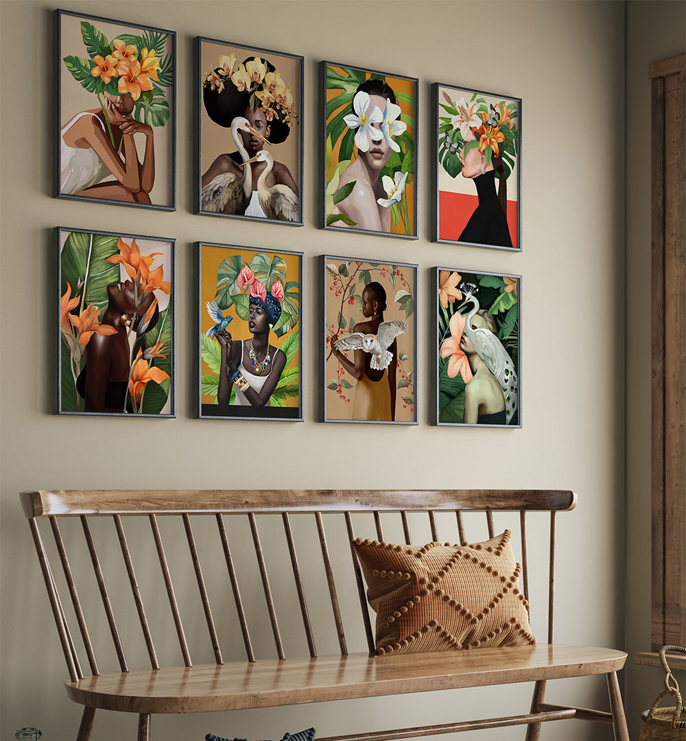 BLOOM THEORY GALLERY WALL , GALLERY WALLS & SETS