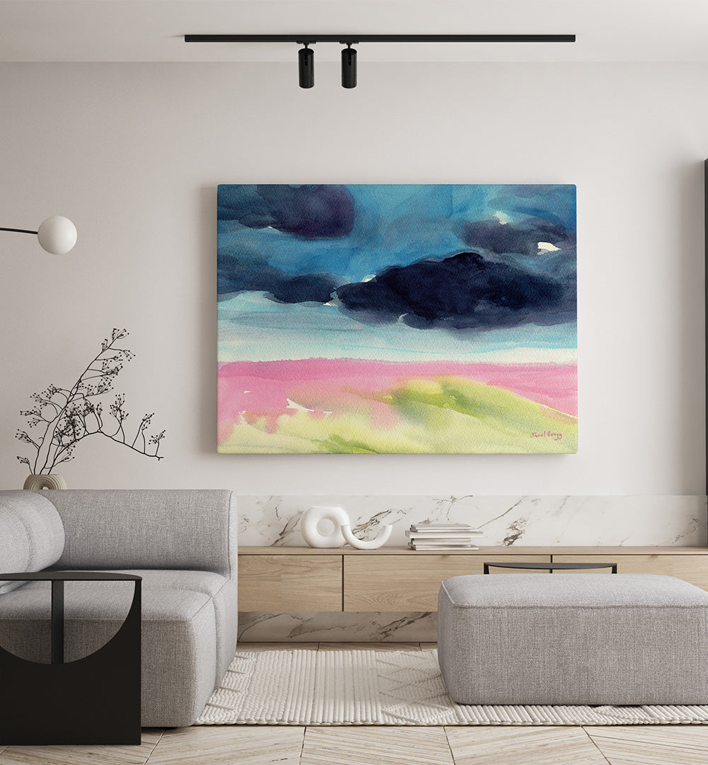 STORM BLOWING IN , ABSTRACT PAINTINGS