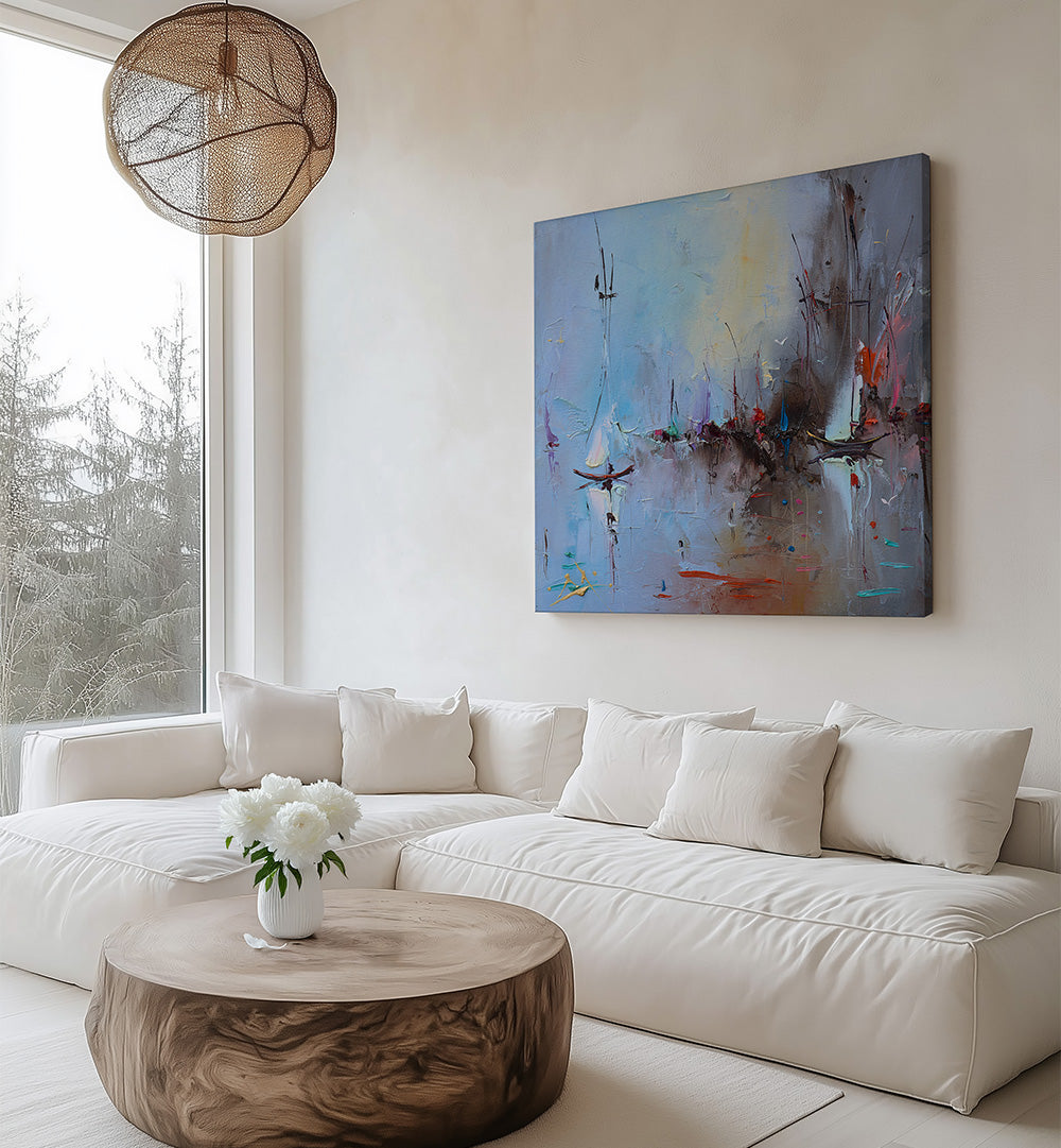 SEA KITES ,ABSTRACT PAINTINGS
