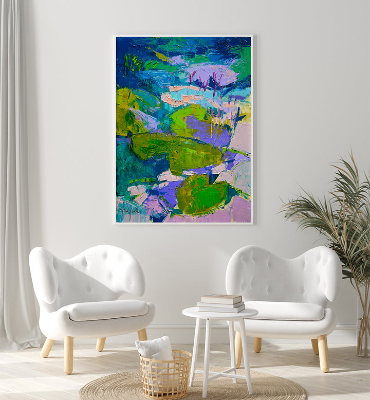 VIBRANT TRANQUILITY , ABSTRACT PAINTINGS