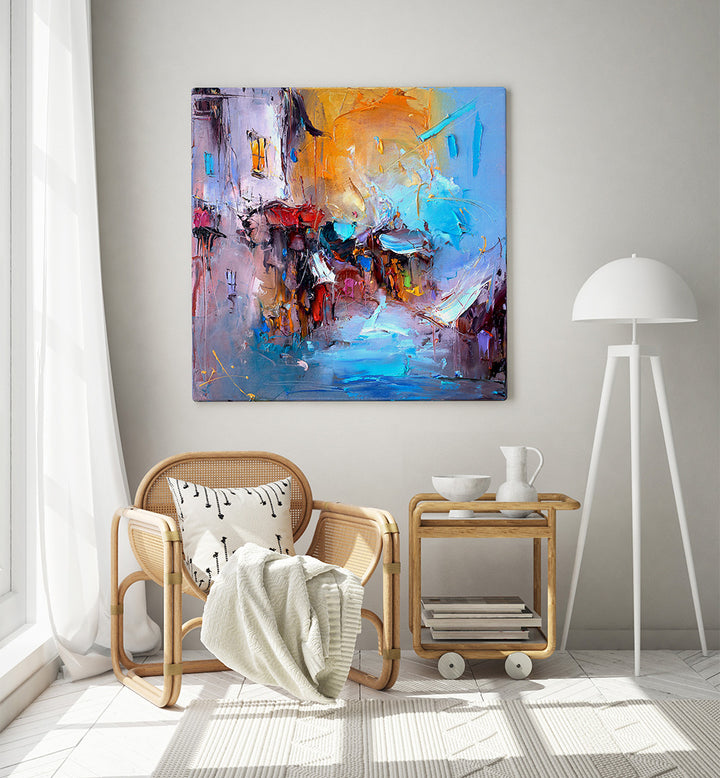 COUNTRY ROMANCE ,ABSTRACT PAINTINGS
