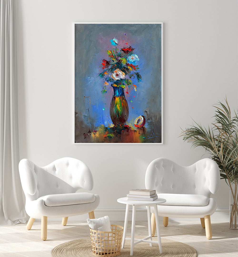 MY FLOWERS ,FLORAL FLOWER PAINTINGS