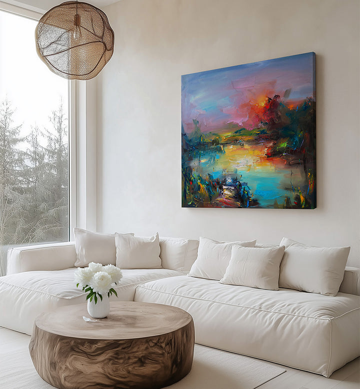 SUNRISE ,ABSTRACT PAINTINGS