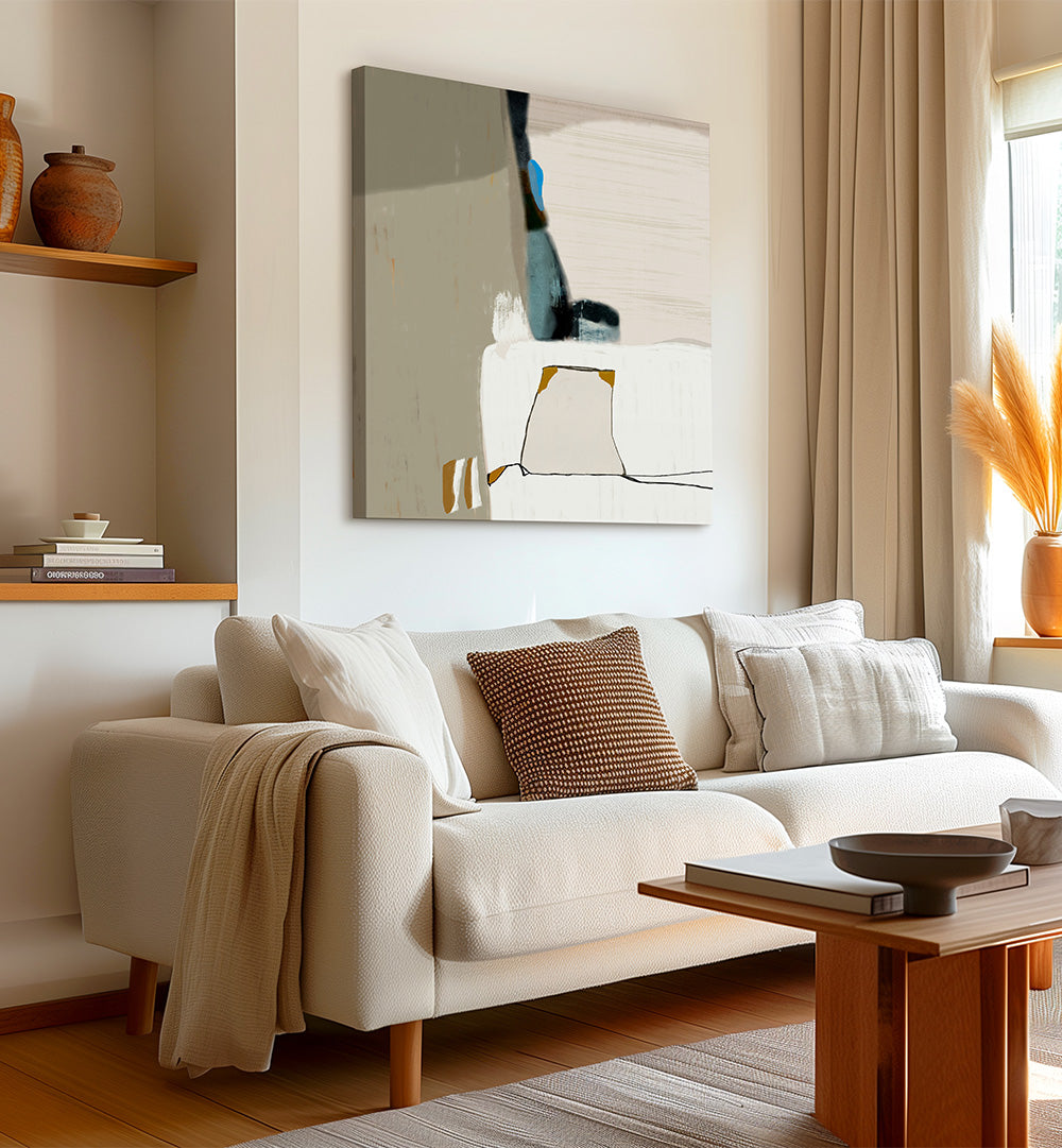 HANGING AROUND, ABSTRACT PAINTINGS