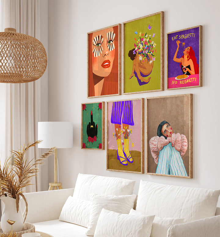 DOPAMINE GALLERY WALL , GALLERY WALLS & SETS