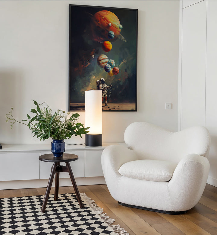 SPACE BALLOON , SURREAL ART PRINTS