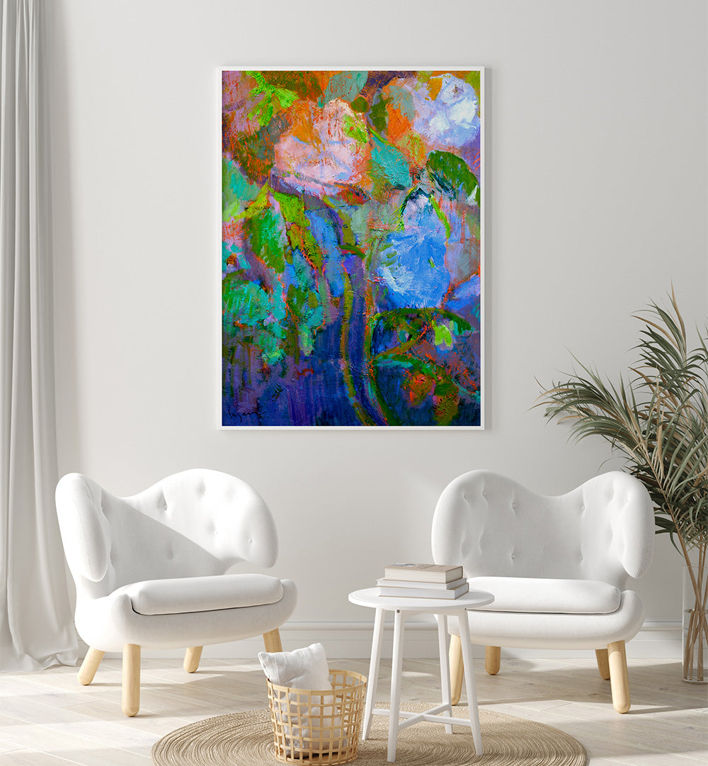 FLORAL DREAMSCAPE , ABSTRACT PAINTINGS