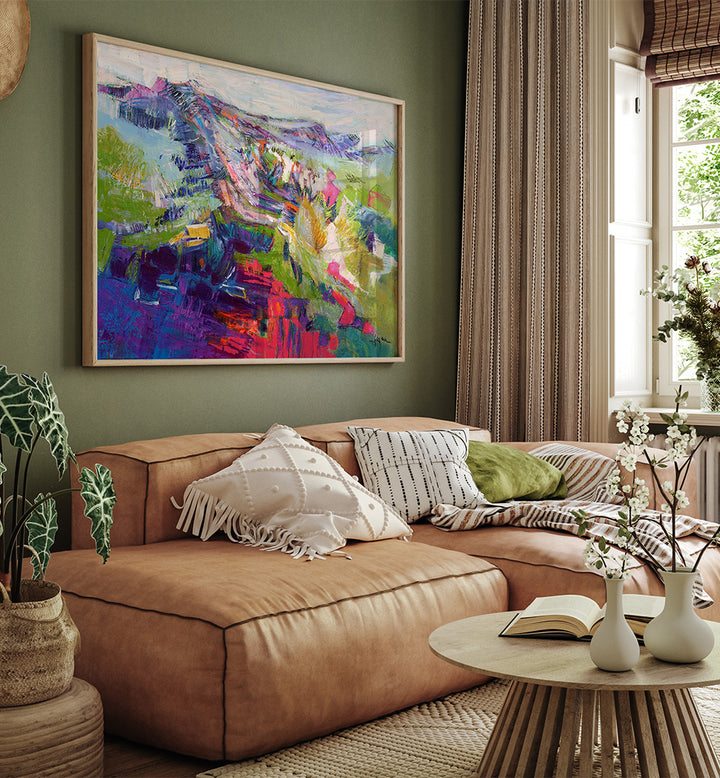 COLORFUL HORIZON , LANDSCAPE PAINTINGS
