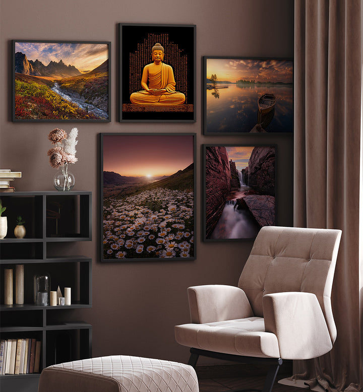 MEDITATIONS IN NATURE GALLERY WALL , GALLERY WALLS & SETS