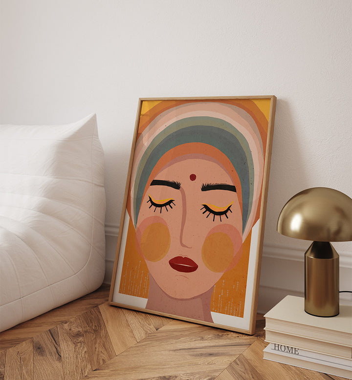 SERENE CONTEMPLATION , PORTRAITS & FIGURATIVE ILLUSTRATIONS