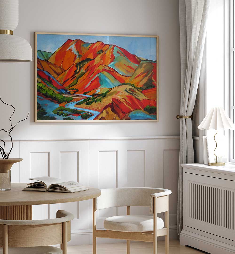 SYMPHONY OF COLOR , LANDSCAPE PAINTINGS