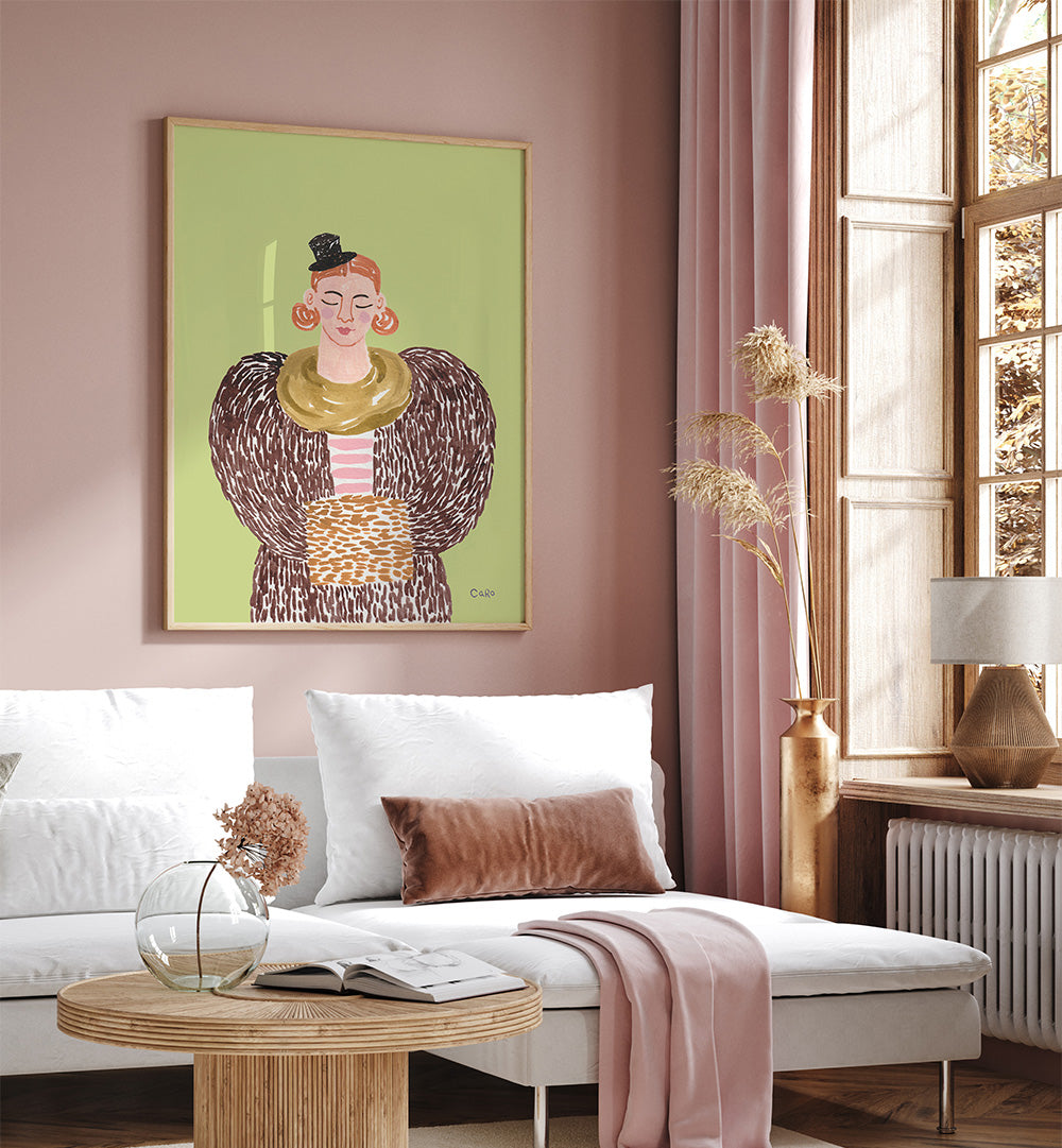 LADY CHIC , PORTRAITS & FIGURATIVE ILLUSTRATIONS