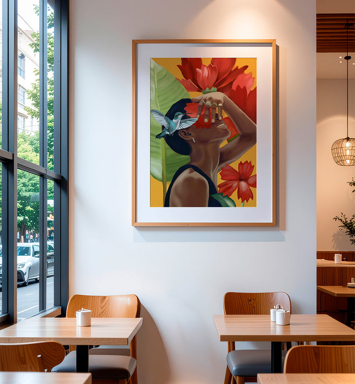 BLOOMING JOY , SURREAL ART PRINTS