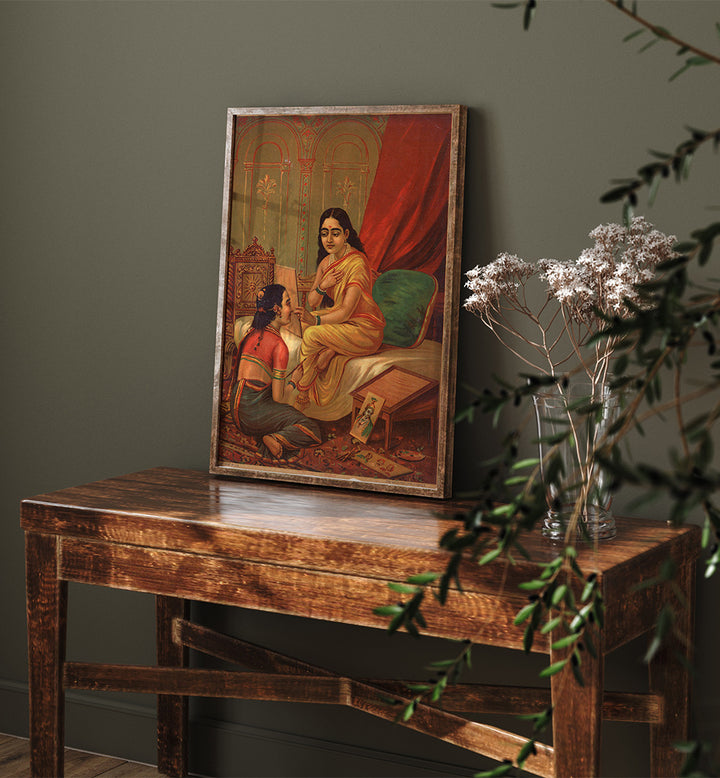 CHITRALEKHA , INDIAN ART PAINTINGS