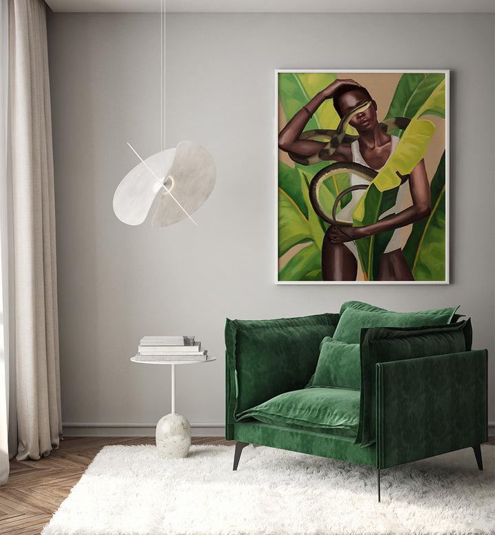 INTO THE GREEN , SURREAL ART PRINTS