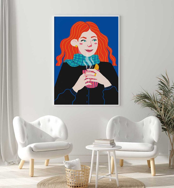 HYGGE IN COLOR , PORTRAITS & FIGURATIVE ILLUSTRATIONS