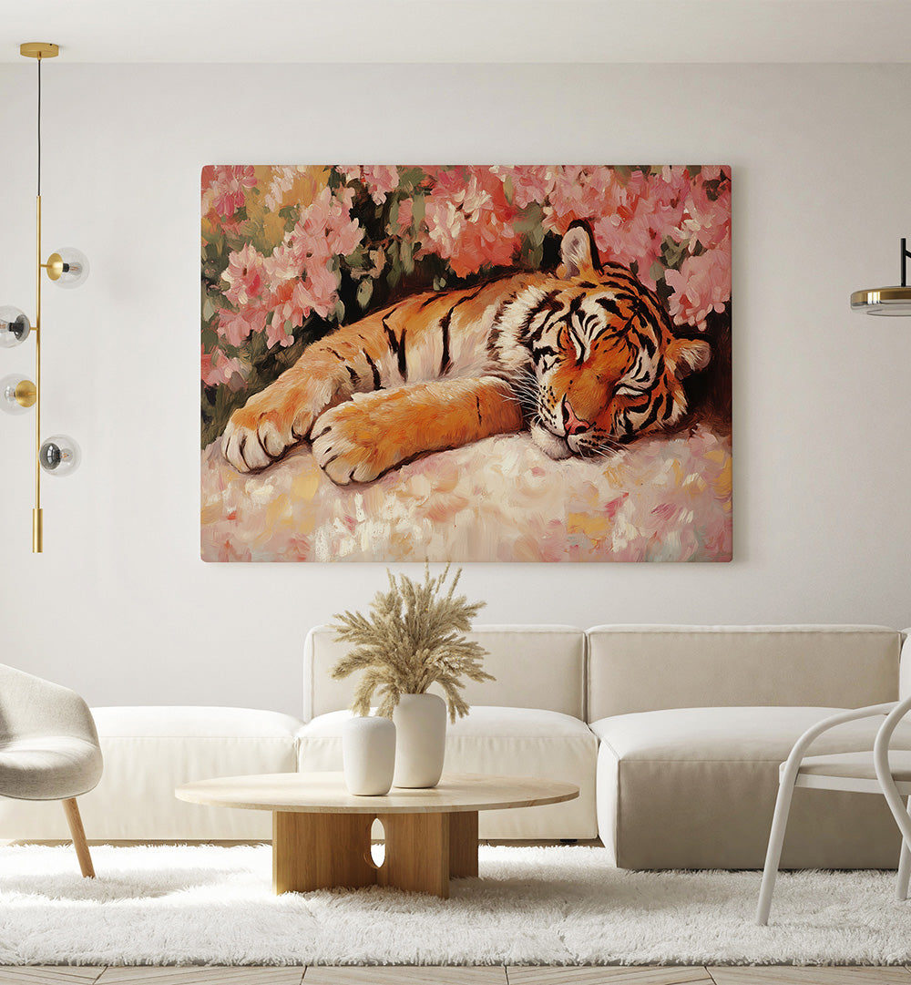 TIGER CUP, ANIMAL PAINTINGS
