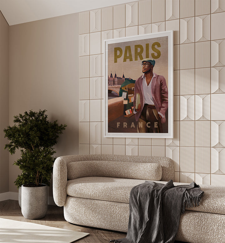 PARIS FRANCE VINTAGE , VINTAGE TRAVEL POSTERS