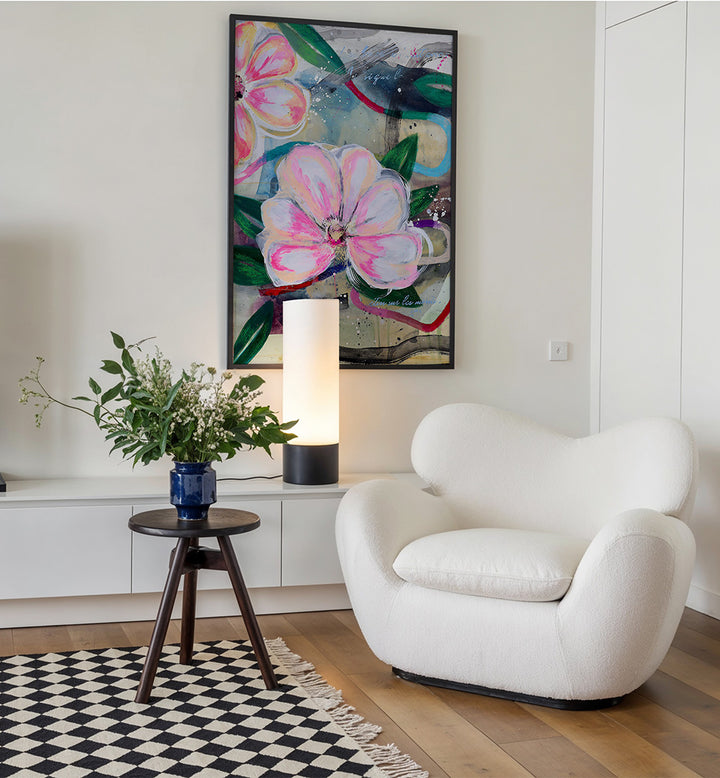 ART ON PAPER , FLORAL FLOWER PAINTINGS