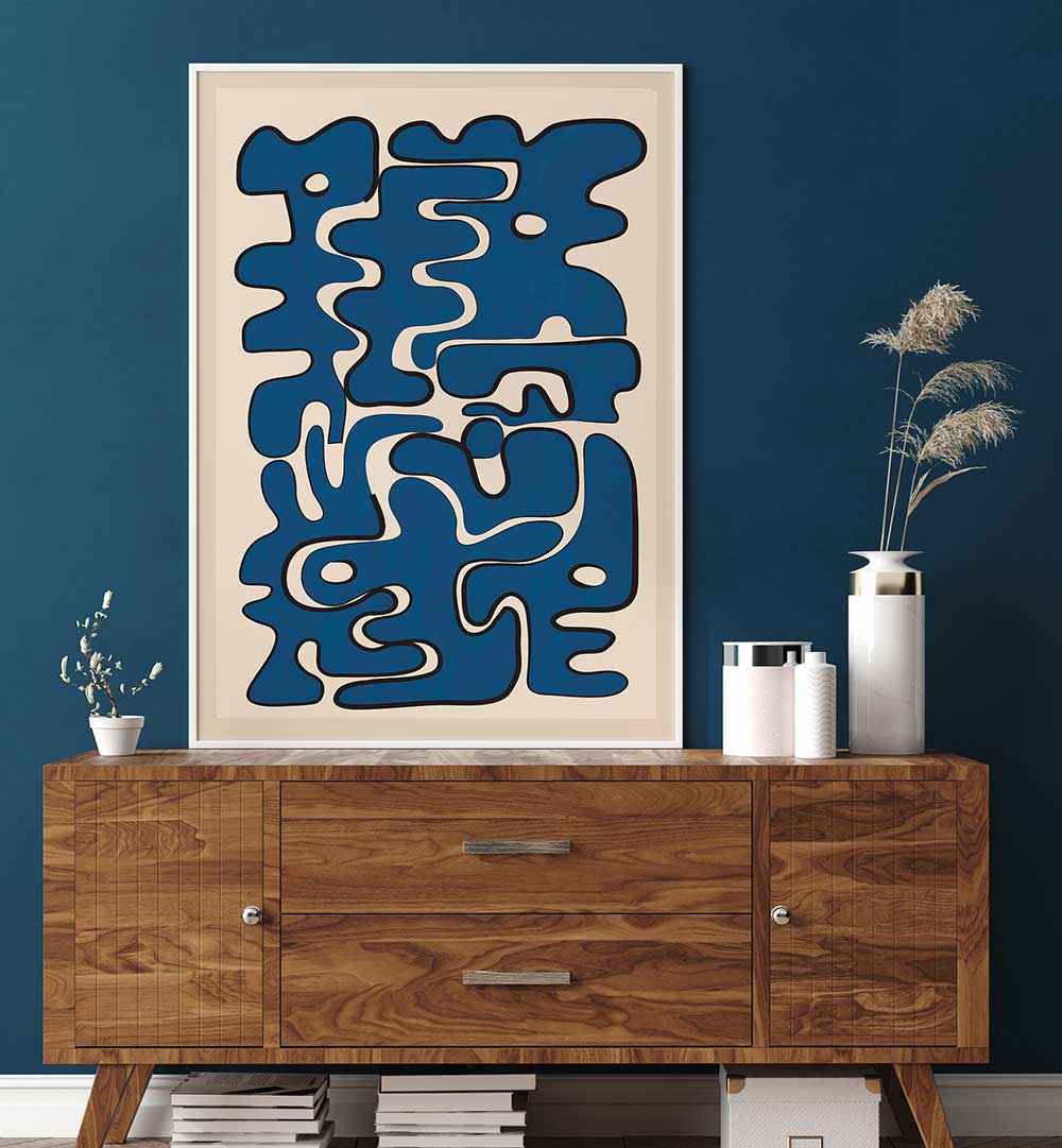 ABSTRACT MINIMAL SHAPES , ABSTRACT PAINTINGS