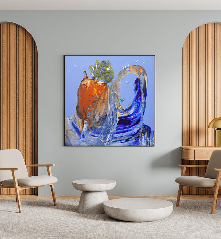 LISTEN TO NATURE , ABSTRACT PAINTINGS