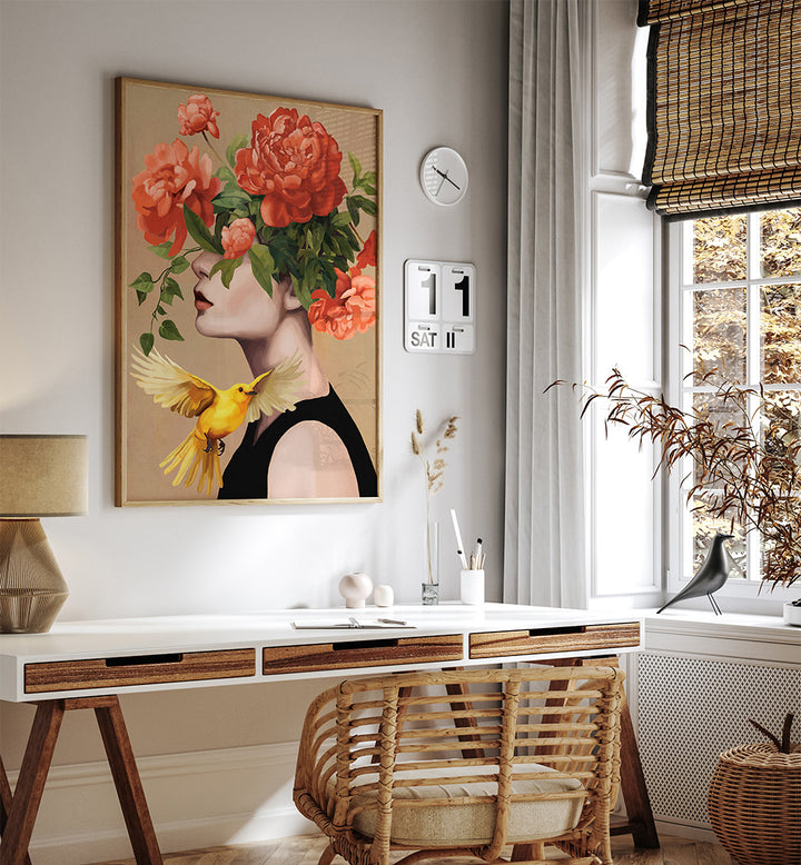 BLOOMING ESSENCE , SURREAL ART PRINTS