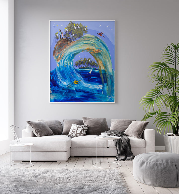 FLOWING WITH YOU , ABSTRACT PAINTINGS