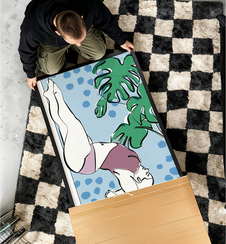 CALM STRETCH , FASHION POSTERS