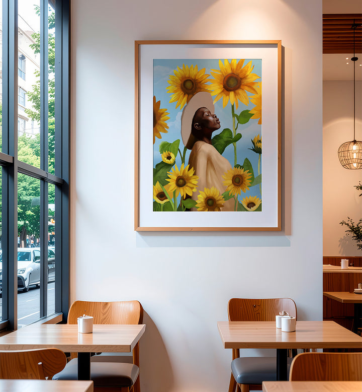 GOLDEN REFLECTIONS, SURREAL ART PRINTS