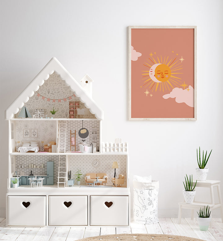 CELESTIAL LOVE  , KIDS ROOM PAINTINGS