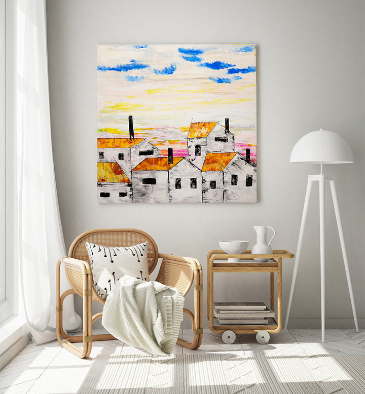 ARCHITECTURE II , LANDSCAPE PAINTINGS