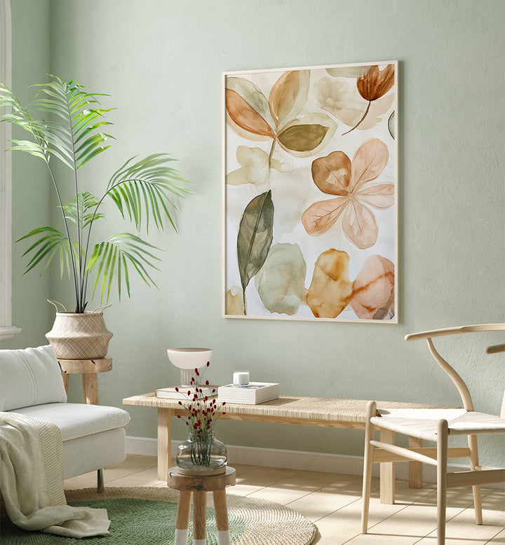 PASTEL PETALS DANCE , FLORAL FLOWER PAINTINGS
