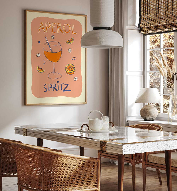 APEROL SPRITZ , BAR & CAFE ART