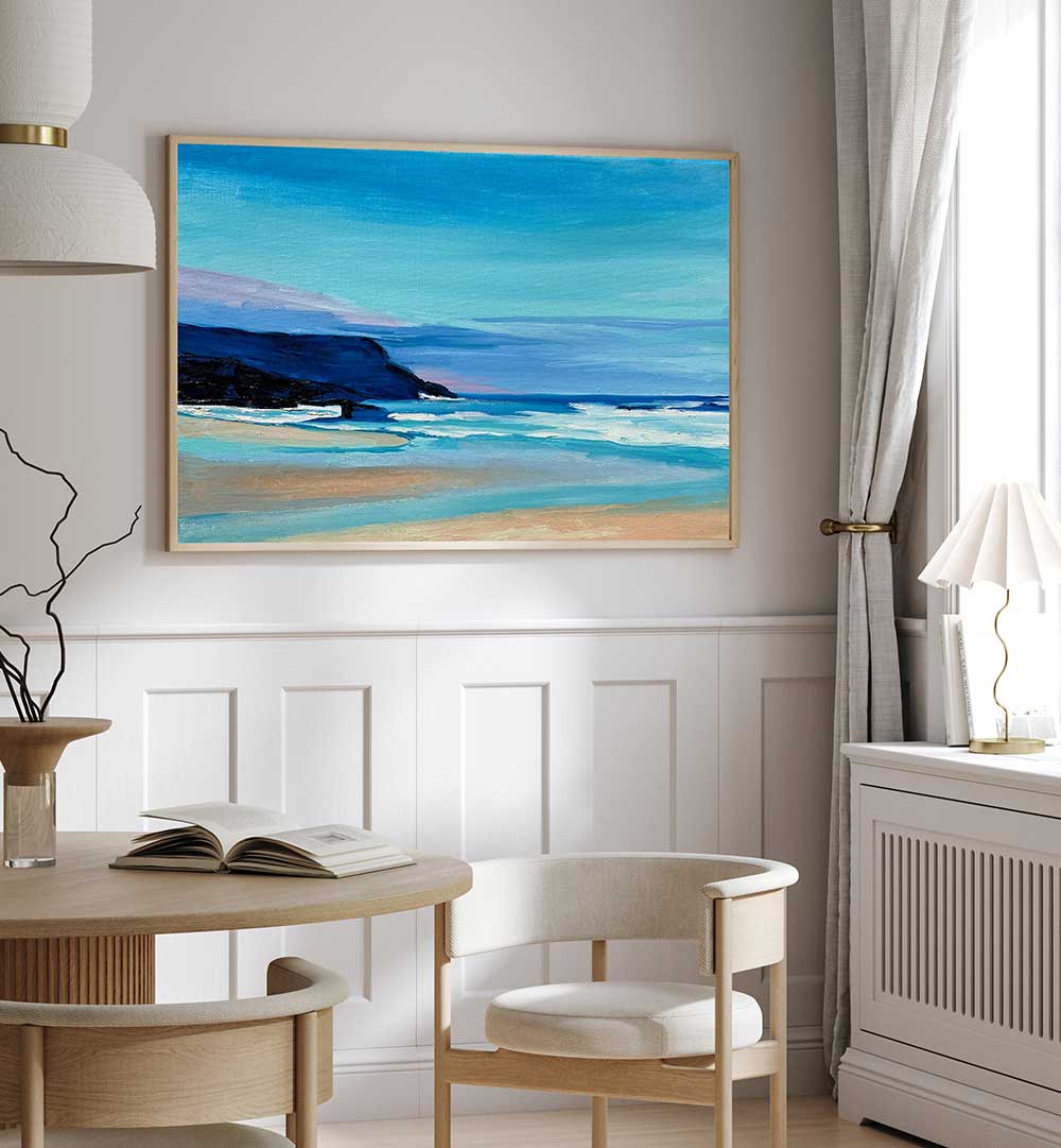 MORNING VIEW , BEACH PAINTINGS