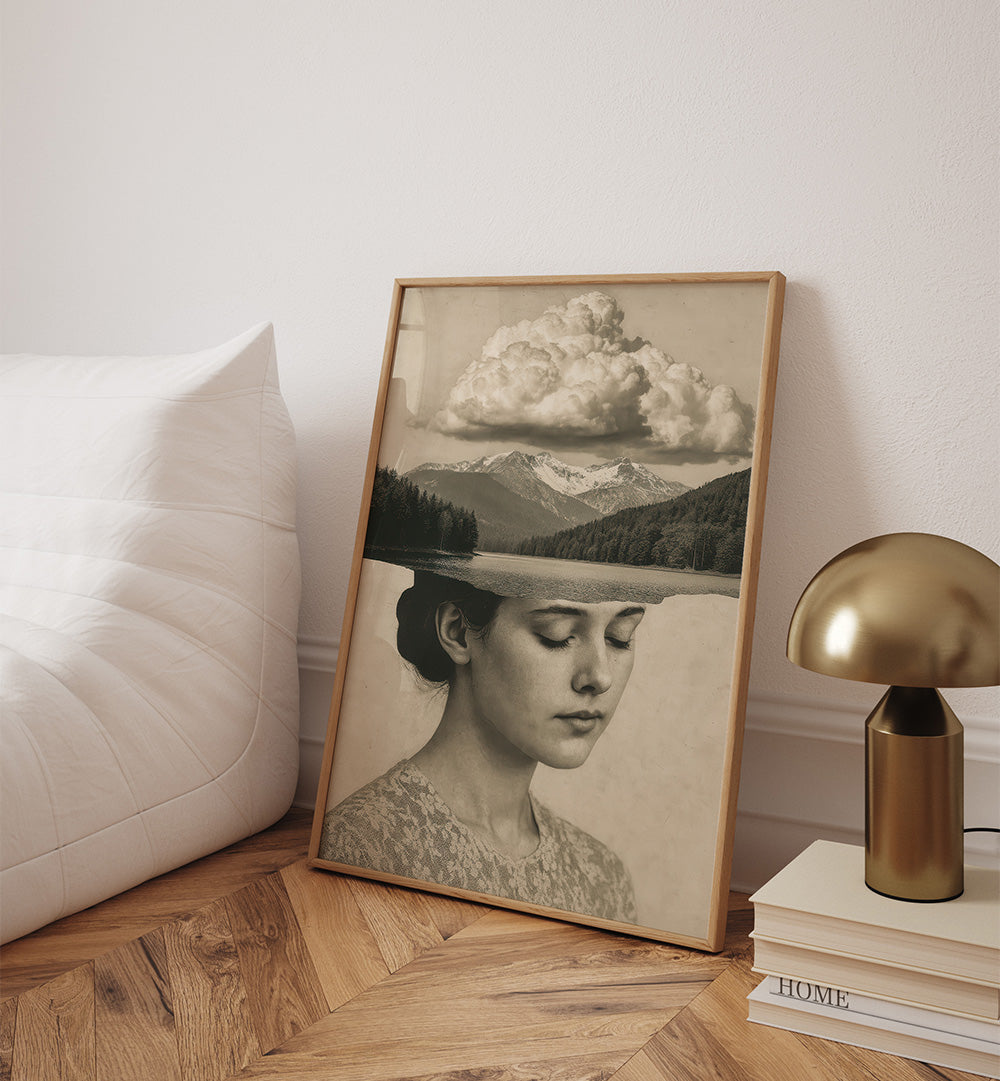 HEAD SPACE , SURREAL ART PRINTS