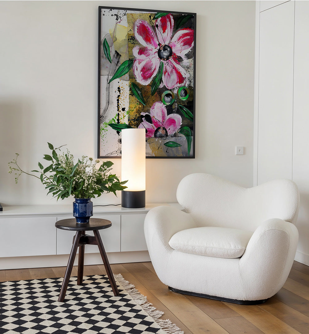 VIBRANT PETAL DANCE , FLORAL FLOWER PAINTINGS