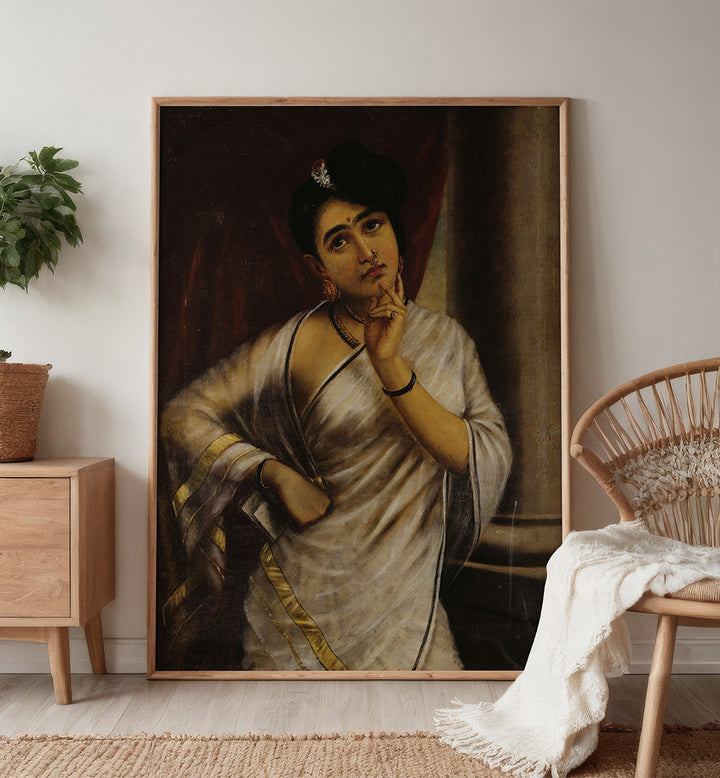 REVERIE , INDIAN ART PAINTINGS