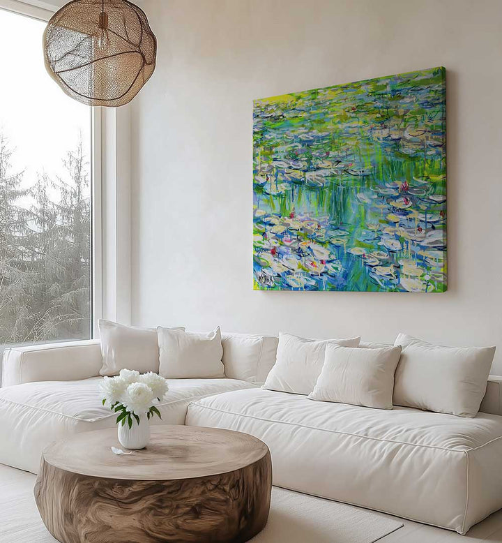 LIQUID SERENITY , FLORAL FLOWER PAINTINGS