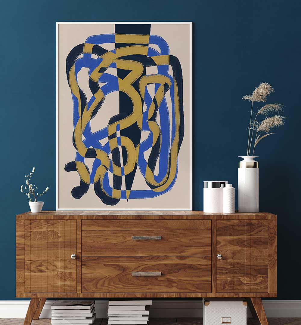 ABSTRACT LINE DECO , ABSTRACT PAINTINGS