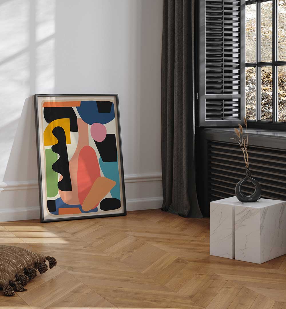 ABSTRACT HARMONY V , ABSTRACT PAINTINGS